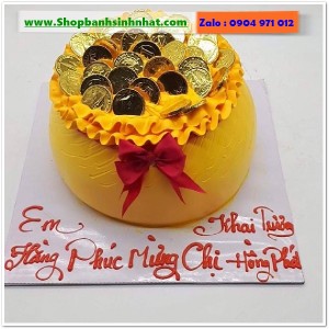 Bánh Sinh Nhật Hũ Vàng - VA121